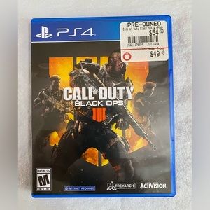 Sony PlayStation PS4 - Call of Duty Black Ops 4 Video Game - UGC
